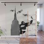 Selfie King Kong Wall Mural Gallery Image 1