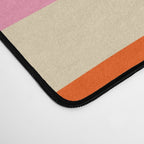 Palm Springs Colorful Abstract Pattern Blue Green Orange Yellow Pink Beige Desk Mat Gallery Image 4