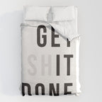 Get Sh(it) Done // Get Shit Done Duvet Cover Gallery Image 6