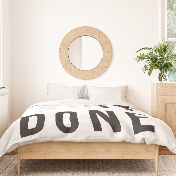 Get Sh(it) Done // Get Shit Done Duvet Cover Gallery Image 3