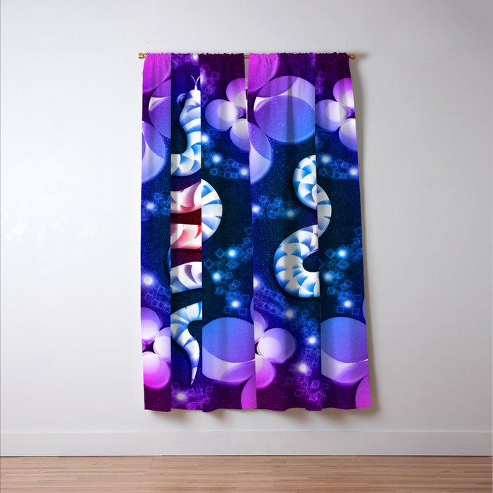 Happy Chinese Snake Year 2025! Window Curtain Gallery Image 3