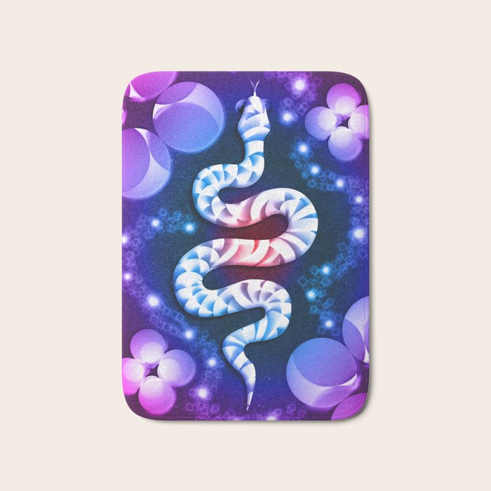 Happy Chinese Snake Year 2025! Bath Mat Gallery Image 1