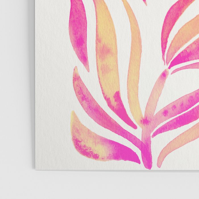 Tropical Toucans - Pink & Melon OmbrÃ© Poster Gallery Image 3