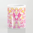 Tropical Toucans - Pink & Melon OmbrÃ© Coffee Mug Gallery Image 4
