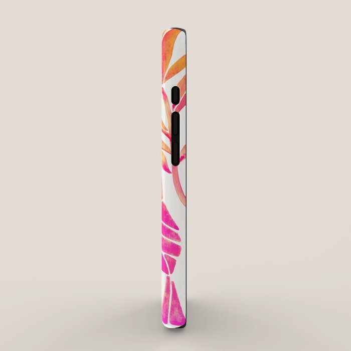 Tropical Toucans - Pink & Melon OmbrÃ© iPhone Case Gallery Image 2