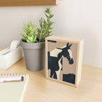 Abstract Minimal Horse 7 Mini Art Print Gallery Image 2