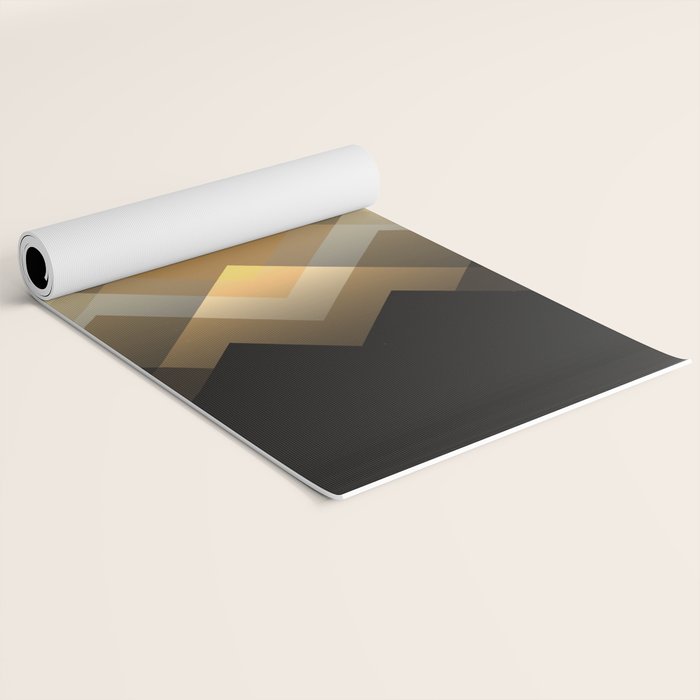 Path between hills Yoga Mat Gallery Image 2