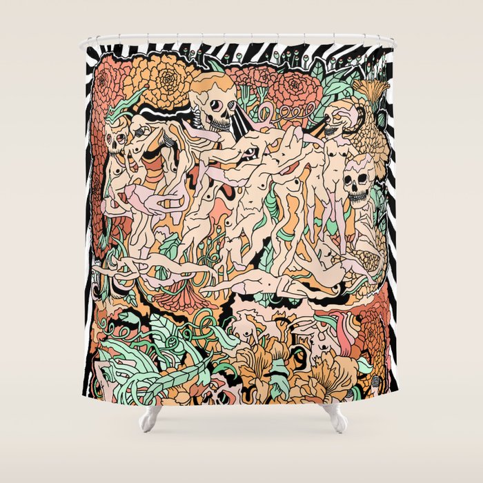 m a r i g o l d Shower Curtain Gallery Image 1