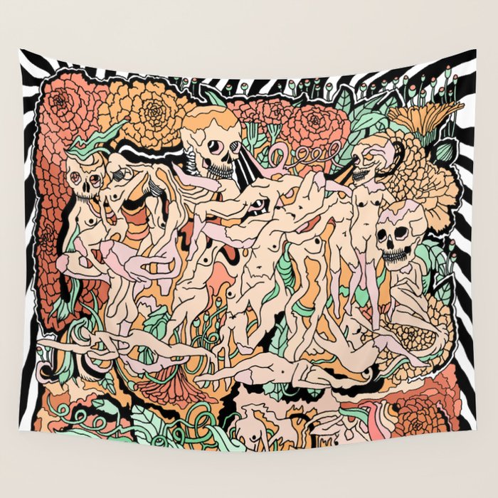 m a r i g o l d Wall Tapestry Gallery Image 4