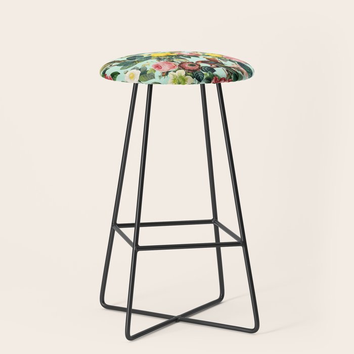 Floral and Birds III Stool Gallery Image 1
