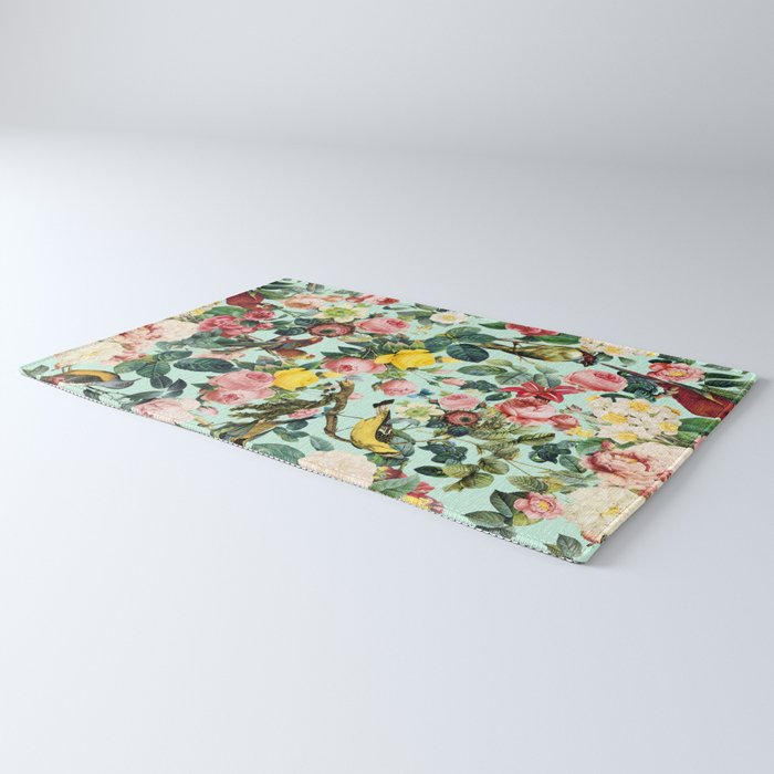 Floral and Birds III Rug Gallery Image 3