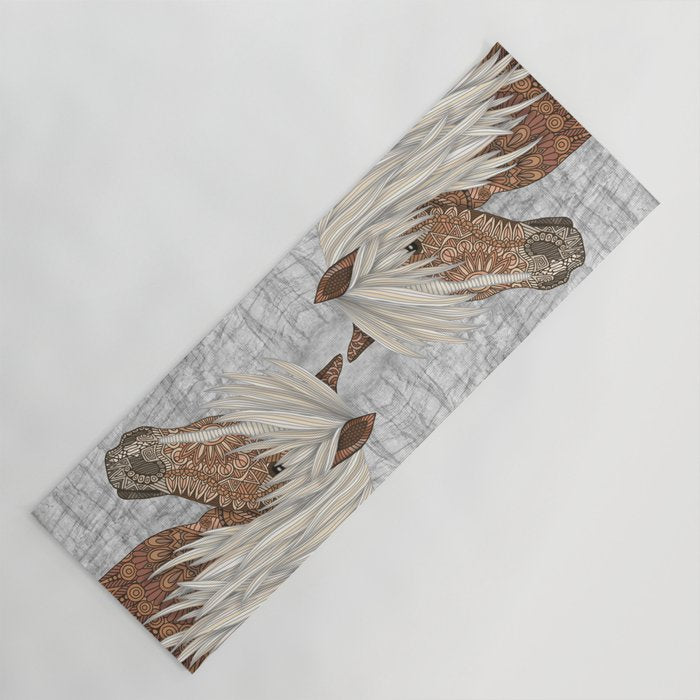 Haflinger Horse Yoga Mat Gallery Image 1