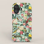 Floral and Birds III iPhone Case Gallery Image 1