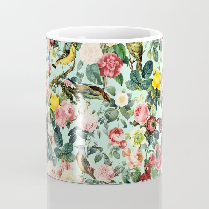 Floral and Birds III Coffee Mug Gallery Image 4
