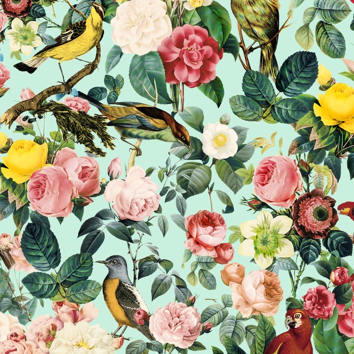 Floral and Birds III Coffee Mug Gallery Image 2