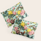 Floral and Birds III Pillow Sham Gallery Image 3