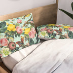 Floral and Birds III Pillow Sham Gallery Image 2