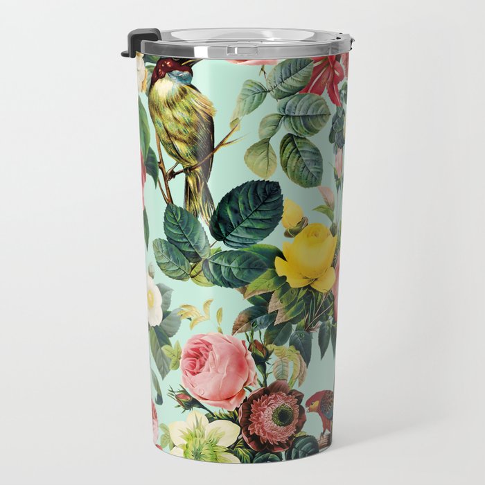 Floral and Birds III Travel Mug Gallery Image 3