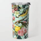 Floral and Birds III Travel Mug Gallery Image 2
