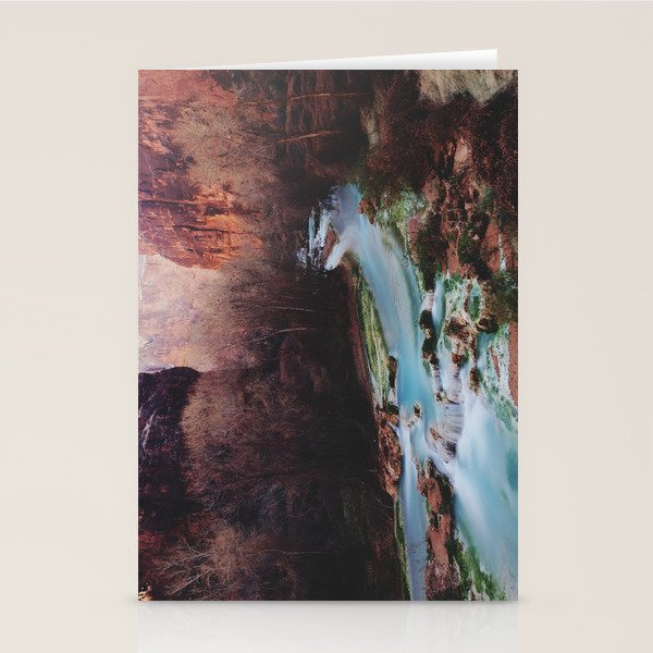 Havasu Canyon Creek Stationery Card Gallery Image 1