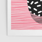 Edgy - wacka potted indoor house plant hipster retro throwback minimal 1980s 80s neon pop art Poster Gallery Image 3