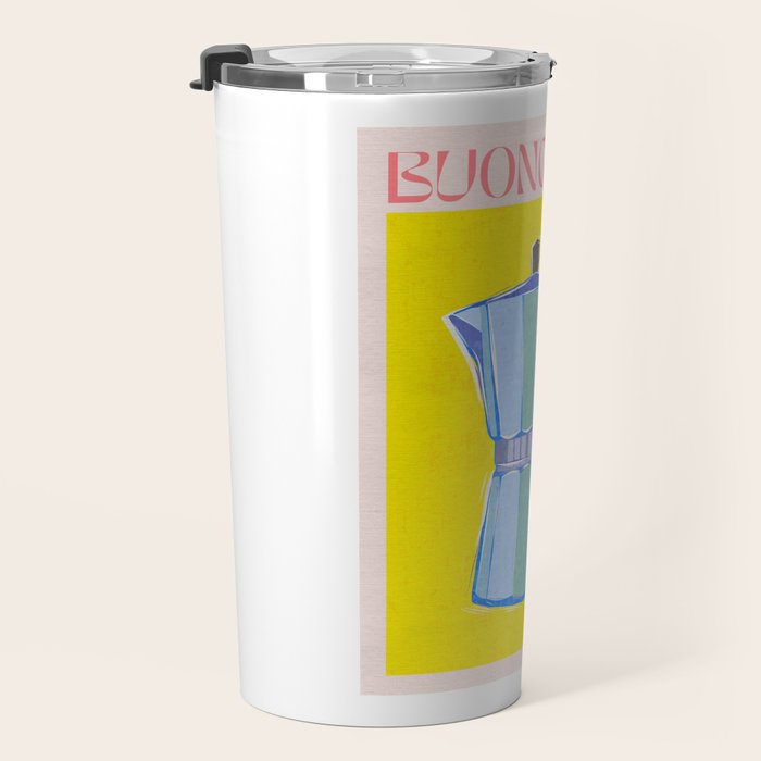 Buongiorno - Bold Retro Italian Coffee Maker Travel Mug Gallery Image 3