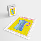 Buongiorno - Bold Retro Italian Coffee Maker Jigsaw Puzzle Gallery Image 2