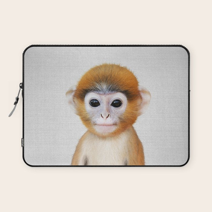 Baby Monkey - Colorful Laptop Sleeve Gallery Image 1