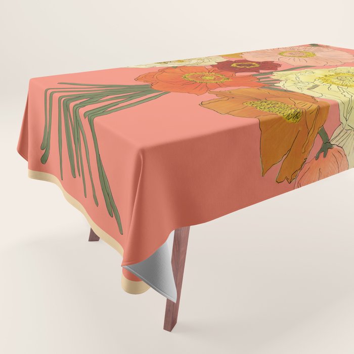 Bountiful Bouquet 5 Tablecloth Gallery Image 1