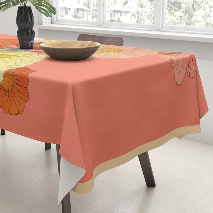 Bountiful Bouquet 5 Tablecloth Gallery Image 3