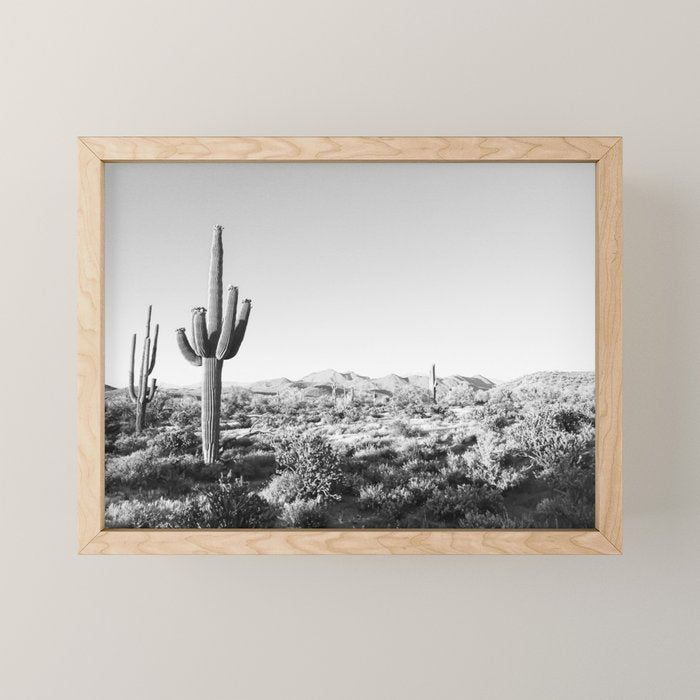 DESERT II / Phoenix, Arizona Mini Art Print Gallery Image 1