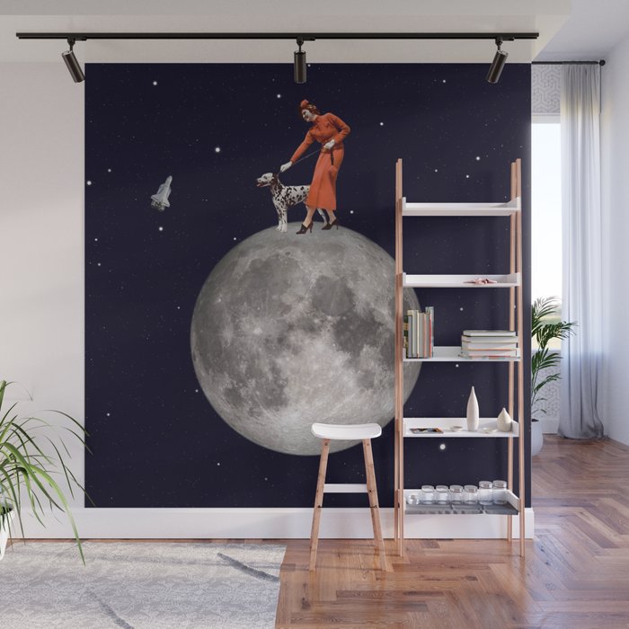 Walking the Dog // The Rocket Wall Mural Gallery Image 1