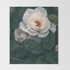 Late Autumn Rose #6 Throw Blanket Gallery Image 2
