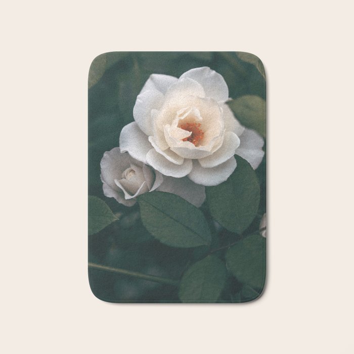 Late Autumn Rose #6 Bath Mat Gallery Image 1