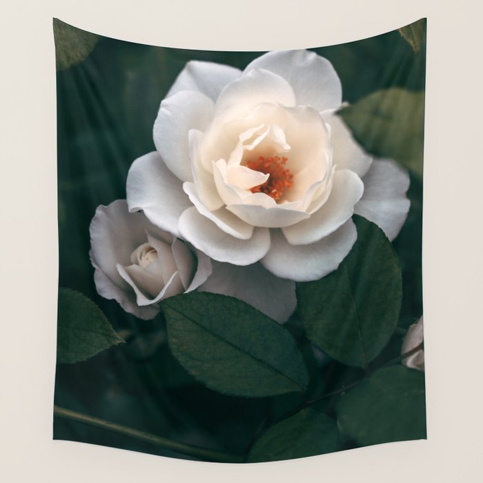 Late Autumn Rose #6 Wall Tapestry Gallery Image 4