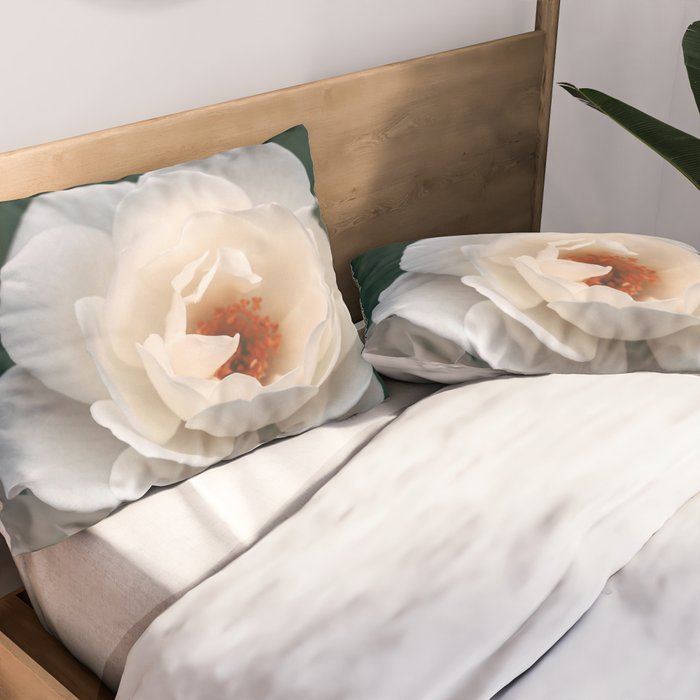 Late Autumn Rose #6 Pillow Sham Gallery Image 2