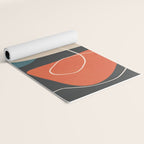 Minimal Colorful Abstract Shapes 4 Yoga Mat Gallery Image 2