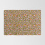 Rainbow Worms Print Rug Gallery Image 2