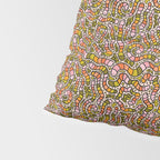 Rainbow Worms Print Pillow Sham Gallery Image 4