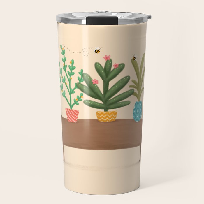 Dachshund & Parrot Travel Mug Gallery Image 1