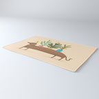 Dachshund & Parrot Rug Gallery Image 3