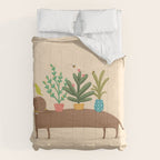 Dachshund & Parrot Comforter Gallery Image 6
