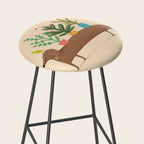Dachshund & Parrot Stool Gallery Image 2
