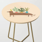 Dachshund & Parrot Side Table Gallery Image 2