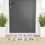 Holiday colorful bows Welcome Mat Gallery Image 3