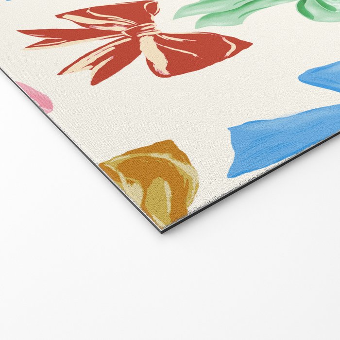 Holiday colorful bows Welcome Mat Gallery Image 2