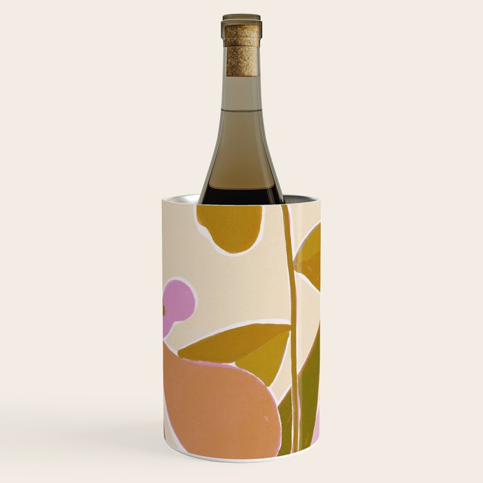 Colorful Iris Flowers Wine Chiller Gallery Image 3