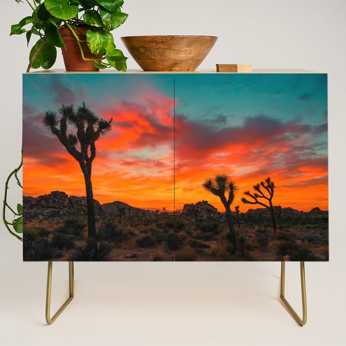 Joshua Tree Parc National Credenza Gallery Image 1
