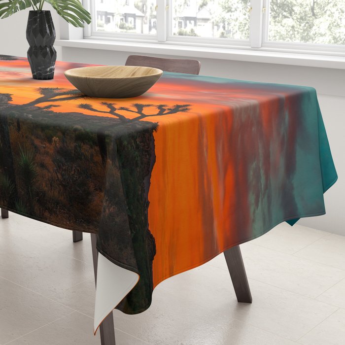 Joshua Tree Parc National Tablecloth Gallery Image 3