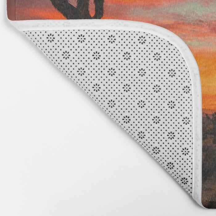 Joshua Tree Parc National Bath Mat Gallery Image 2